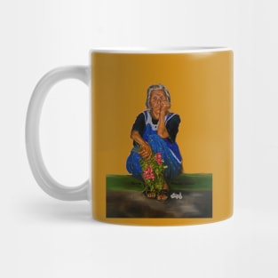 The Parga Flower Seller Mug